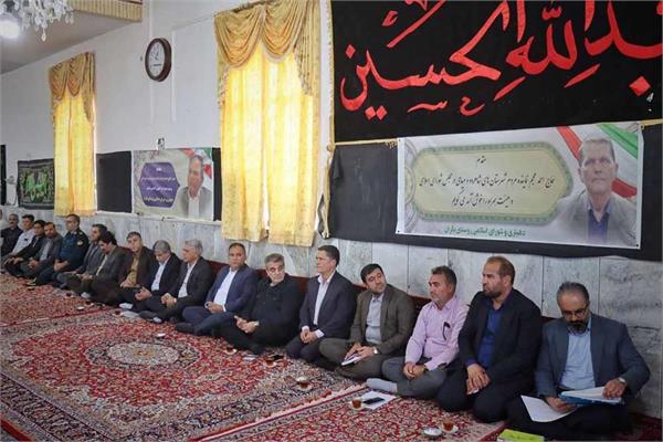 طرح مشکلات ارتباطی روستاهای بکران و کلاته های شرقی شهرستان میامی با مدیرکل  ارتباطات استان سمنان