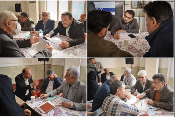 تشکیل میزخدمت درمصلی نمازجمعه گرمسار
