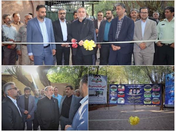 آغاز عملیات اجرایی فیبرنوری منازل و کسب کار ها با حضور  استاندار سمنان