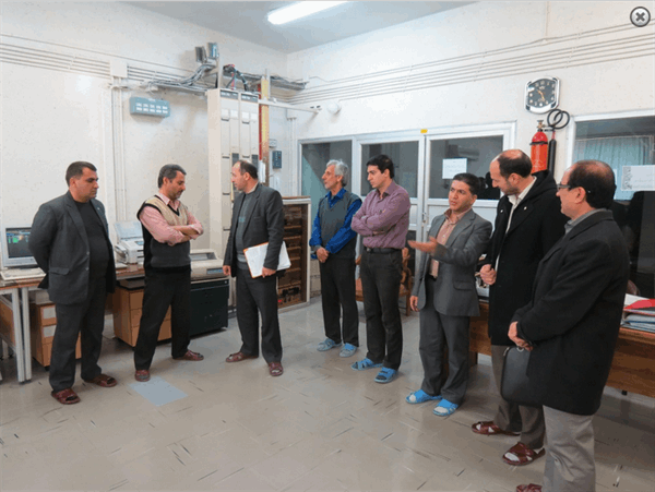نماینده مجلس شورای اسلامی ازبخش های فنی نمایندگی استان سمنان بازدید کرد