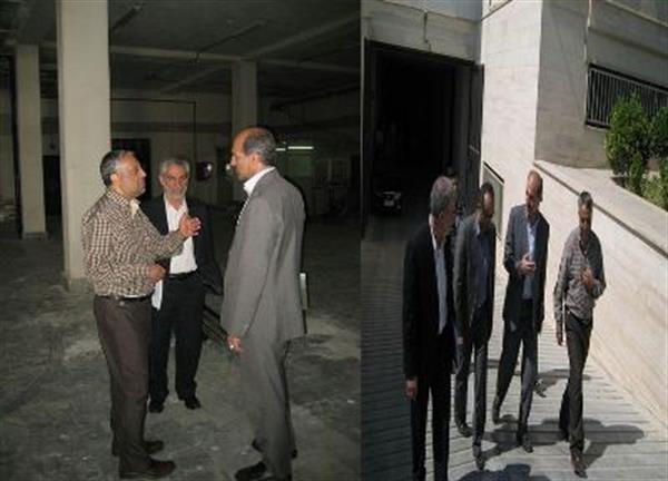 بازدید مدیر کل پدافند غیر عامل استانداری سمنان از پروژه مرکز داده استان
