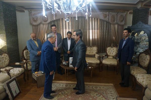 دیدار مدیران کل ICT استان از خانواده جانباز همکار