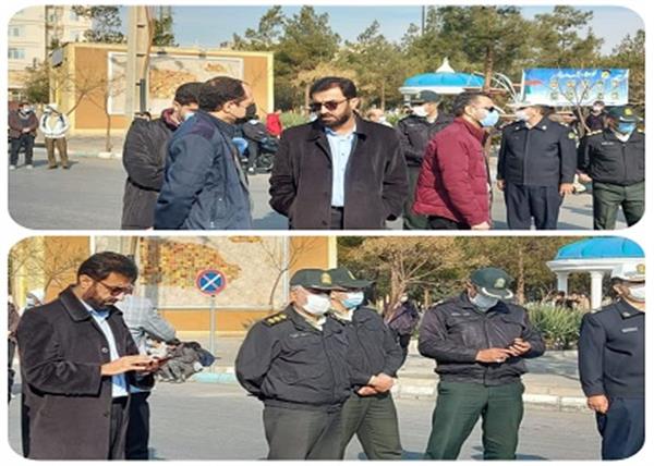 حضور مدیرکل ارتباطات و فناوری اطلاعات استان سمنان در راهپیمایی روز مقاومت