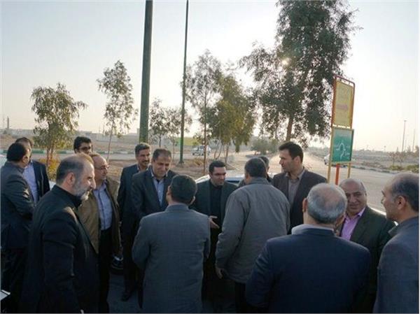سفر معاون وزیر - استقبال