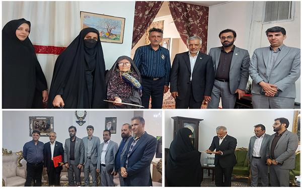 مراسم تجلیل و تقدیر از خانواده شهدای ارتباطات در استان سمنان